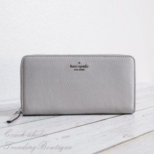 NWT Kate Spade Jackson Continental Leather Wallet